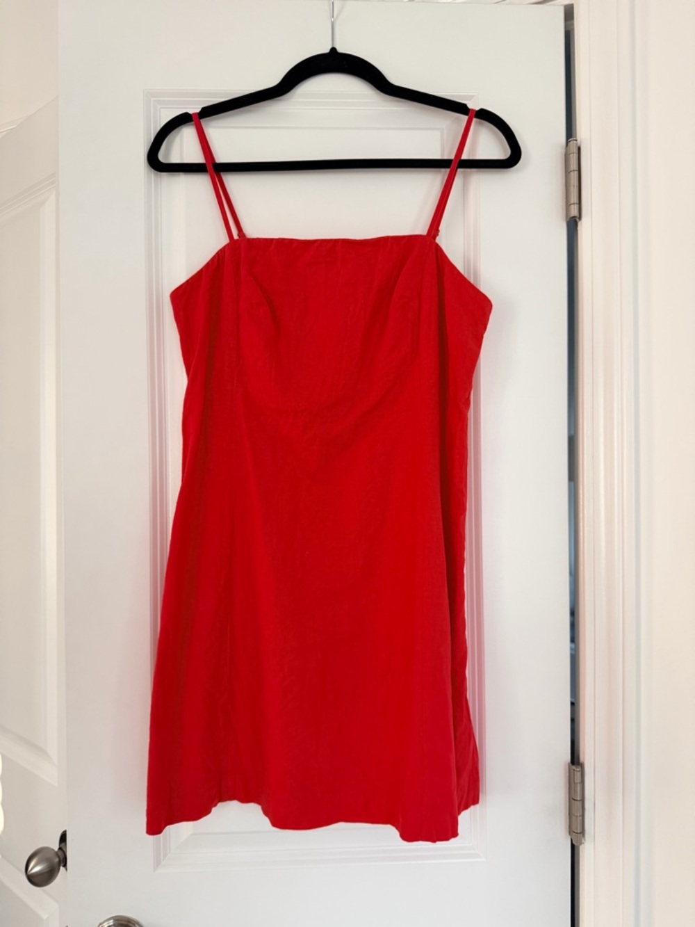 GAP Red Spaghetti Strap Dress